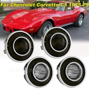 4x Rear Backup Reverse Lights & LED Tail Lights For Chevrolet Corvette C3 75-79 - Picture 1 of 12
