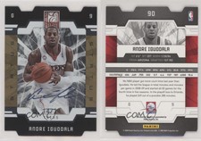 2009-10 Donruss Elite Gold Status Die-Cut Auto /24 Andre Iguodala #90 Auto