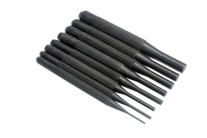 Proops 8 Piece Steel Drive Pin Punch Set, 1/16" to 5/16". M9352 - Picture 1 of 1