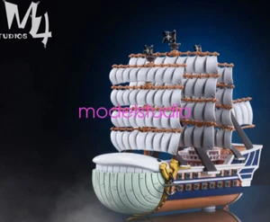 M4 Studios One Piece white beard Pirate Boat Resin Model WCF Scale Pre-order - Picture 1 of 2