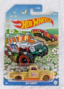 '52 Chevy (Matte Yellow) - Spring Series - Hot Wheels Basic (2023) SEE VIDEO - Picture 1 of 2