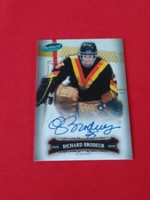 2006-07 Parkhurst Hockey Autograph #24 Richard Brodeur Vancouver Canucks 