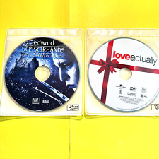 Love Actually / Edward Scissorhands DOUBLE FEATURE DVD Discs ONLY Bilingual