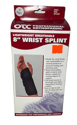 Wrist Splint, Adult Support Brace, Small, 8 Inch (Right  Hand) - Image 1 of 4