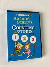 Richard Scarry's Best Counting Video Ever DVD Richard Scarry 1 2 3 Animated