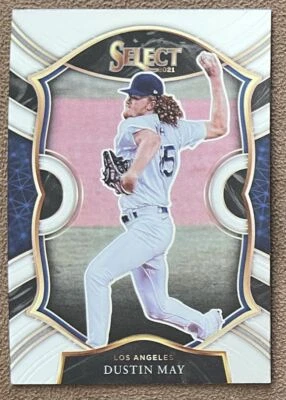 2021 Panini Select Concourse Level Dustin May Los Angeles Dodgers #25 - Image 1 of 2