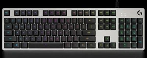 Logitech G513 Wired RGB Tactile Gaming Keyboard Only - Silver (No Palm Rest) - Picture 1 of 2