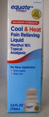 Equate Max Strength Cool & Heat, Joint Pain Relief, 2.5 fl. oz. 2027 - Image 1 of 2