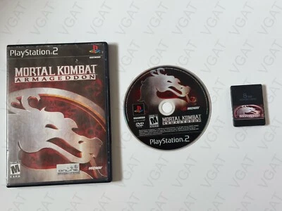 Tarjeta de memoria Mortal Kombat Armageddon PS2 100 % completa desbloqueada de 8 MB Foto 1 de 4