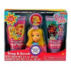 Children Bath Soap and Scrub Body Wash and Shampoo Set Doll Christmas Gifts
