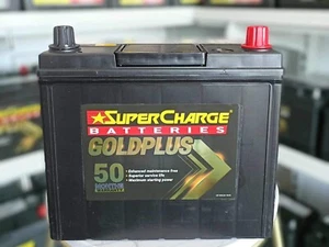 SUPERCHARGE GOLDPLUS MF55B24LS 490 CCA 50 MONTH WARRANTY BATTERY. - Picture 1 of 1