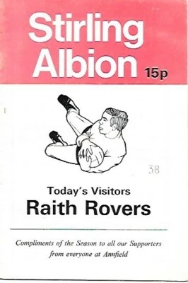 Stirling Albion v Raith Rovers Scottish League Division One 1st January 1979 - Image 1 of 4