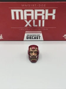 Hot Toys Iron Man 3 Mark XLII 42 MM197D02 Tony Stark Escultura de Cabeza con Casco Solo - Imagen 1 de 7