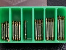 FEMALE SPRING BARS Large 1.2mm End Hole for Vintage Watches 14mm thru 20mm NOS