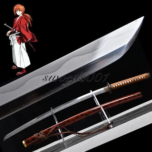 Espada anime japonesa Ronin Katana hoja invertida Rurouni Kenshin Himura Kenshin - Imagen 1 de 10