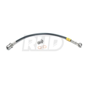 HEL BRAIDED CLUTCH LINE HOSE FOR MITSUBISHI LANCER EVO 3 (FLEXI REPLACEMENT) - Picture 1 of 3