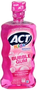 ACT KIDS ANTI-CAVITY BUBBLE GUM 16.9OZ - Picture 1 of 1