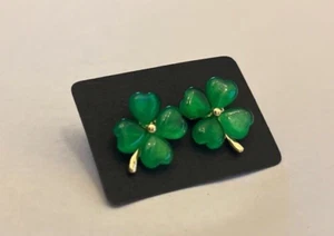 Kleeblatt Ohrringe - Bild 1 von 2