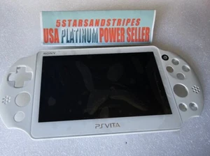 Playstation PS Vita PCH-2000 2001 Touch Digitizer LCD Screen Display Panel WHITE - Picture 1 of 2