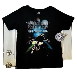 Neu mit Etikett. Wonder Woman schwarzes T-Shirt DC Comics Originals Größe 2XL (19) schneller Versand! - Bild 1 von 7