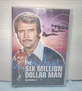 🤖 NEU Six Million Dollar Man Staffel 4 DVD TV Show Roboter - Bild 1 von 6