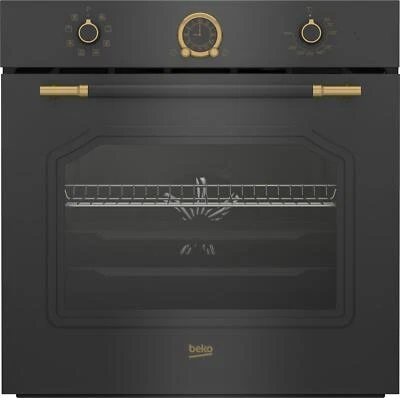 Beko Forno Elettrico Ventilato da Incasso 72 Lt 60 cm A Antracite RBIM19200AD - Immagine 1 di 4