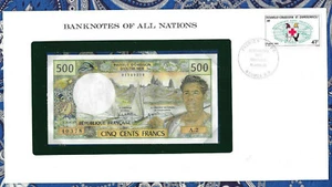 Banknotes of All Nations New Caledonia 1969 1981 500 Francs P-60e A.2 UNC sign 5 - Picture 1 of 3