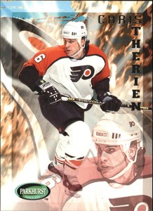 1995-96 Parkhurst International Flyers Hockey Card #156 Chris Therien