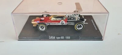 FORMULA 1 LOTUS TYPE 49B - 1968  RBA FABBRI G. HILL World Champion  1/43 EDICOLA - Immagine 1 di 3