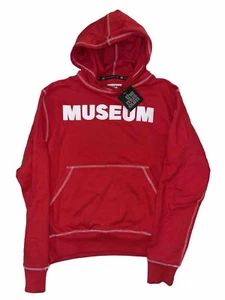 "The Museum DC" bold letter hoodie in Red, size medium - Picture 1 of 5