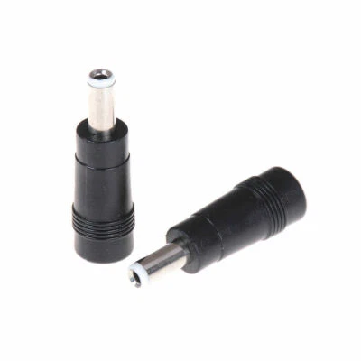 5.5x2.1mm Female to 5.5x2.5mm Male DC Power Plug Connector Adapter QP - Image 1 of 4