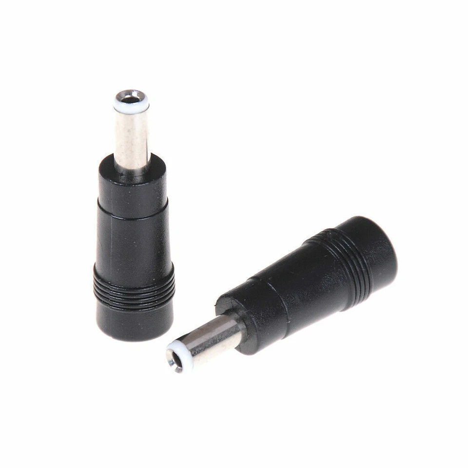 5.5x2.1mm Female to 5.5x2.5mm Male DC Power Plug Connector Adapter QP - Image 1 of 4