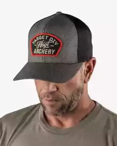NEW@ Hoyt Archery "Podium" Heather Grey/Black Hat/Cap! - Picture 1 of 1