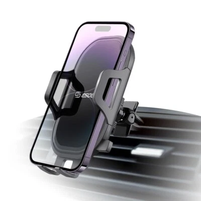 NEW Esoulk Universal Phone Car Holder Mount Air Vent Clip Mount for GPS iPhone - Image 1 of 4