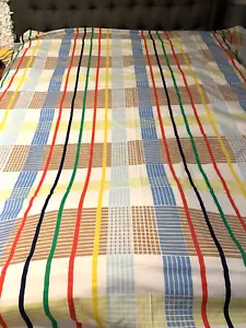 Vintage 80s Double Springmaid Wondercale Retro Sheet Set w/ Standard Pillowcases - Picture 1 of 13