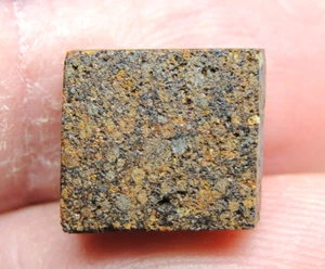 NWA 14397 Official Meteorite H5-S2 Chondrite - G617-0082 - 1.17g COA - Slice - Picture 1 of 2