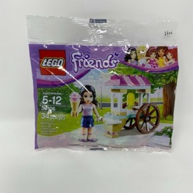 Lego Friends Ice Cream Stand with Emma New 30106