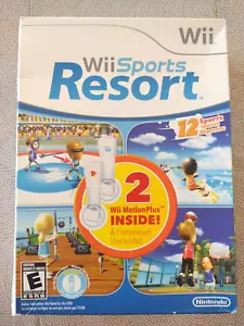 SIN JUEGO Nintendo Wii Sports Resort SOLO EN CAJA *SIN JUEGO* Insertos incluidos - Imagen 1 de 6