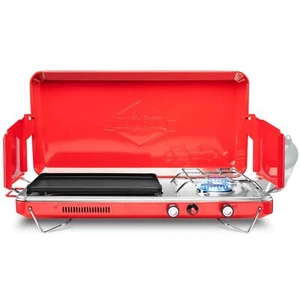 Hike Crew 2-in-1 Gas Camping Stove, Portable Grill & Camp Stove, Propane Burner - Picture 1 of 6
