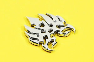  Aufkleber EAGLE new 45 x 55 x 2 mm  Chrom Emblem 3D-Design  - Bild 1 von 4