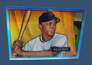 2013 Topps Reprint WILLIE MAYS Blue MLB Baseball Card #305 New York Giants H.O.F - Picture 1 of 11