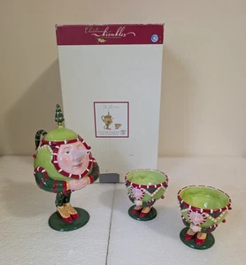 Patience Brewster Krinkles Teeservice Whimsical Dept 56 - Bild 1 von 23