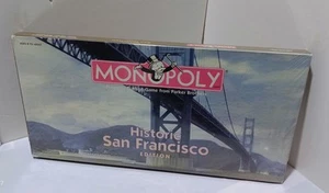 Vintage Monopoly Historic San Francisco Edition Board Game 1998 Hasbro New - Picture 1 of 5