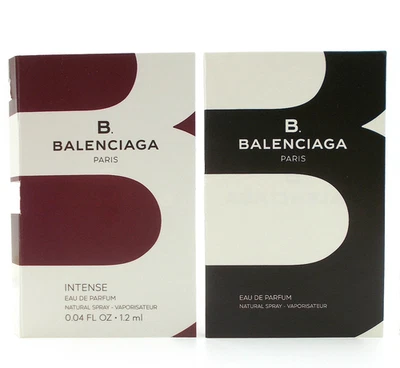 B. Balenciaga EDP & B. Balenciaga интенсивный EDP спрей 1,2 мл x 2 новый и подлинный - Изображение 1 из 4