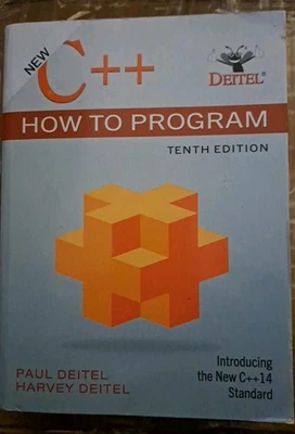 C++ How to Program (10th Edition) - Paperback - GOOD Foto 1 de 2