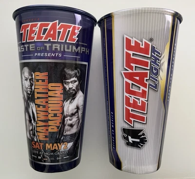 Mayweather Vs Pacquiao TECATE Souvenir Fight Cup May 2 2015 at MGM Grand - Image 1 of 4