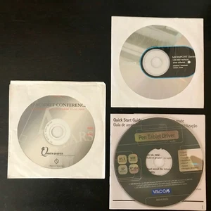 Windows Wacom Random 3 Disc Lot - Bild 1 von 4