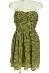 Abito senza spalle Donna Abito Taglia IT 40 giallo pallido-nero stile casual - Foto 1 di 5