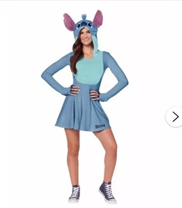 Lilo & Stitch Adult Stitch Dress Sz M Costume Officially Licensed - Picture 1 of 13