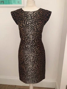 Derek Lam animal print pencil dress size 8 - Picture 1 of 4